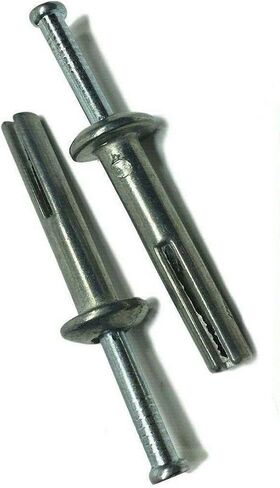 Pr-Mch Package of 100, 3/16" x 7/8" Nail-On Concrete Expansion Anchor Drive Pin Alloy Zinc Set Kit #DR-D3844D in Saudi Arabia