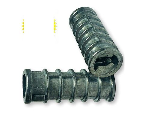 Pr-Mch Package of 100, 3/8" x 1-3/4" Lag Screw Shield Anchor Short Zinc Alloy 5/8" Hole Set Kit #DR-D6147D in Saudi Arabia