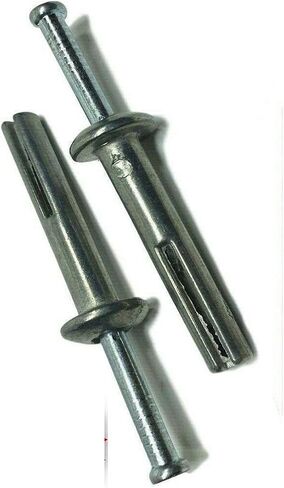 Pr-Mch Package of 1000, 1/4" x 3" Nail-On Concrete Expansion Anchor Drive Pin Alloy Zinc Set Kit #DR-D9168D in Saudi Arabia