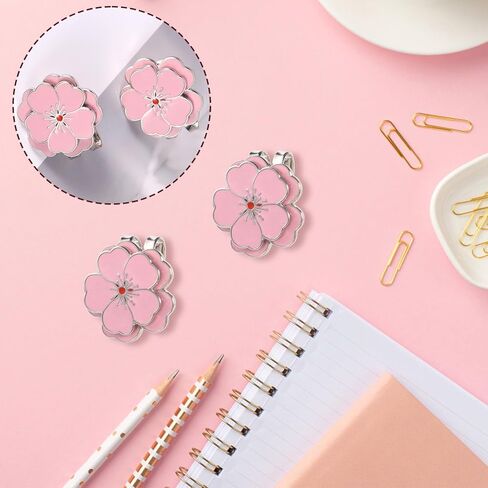 2pcs مقاطع قبعة الجولف المغناطيسية ، شكل زهرة وردية شكل الكرة الجولف علامة الكرة المغناطيسية علامة القبعة مغناط in Kuwait