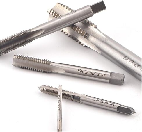 Threaded Taps 1/2-12 13 14 16 18 20 24 27 28 32 36 40 UNF UNS UNC UN UNEF Right Hand Tap TPI Threading Tools Mold Machining(36 UNS,5Pcs) in Saudi Arabia