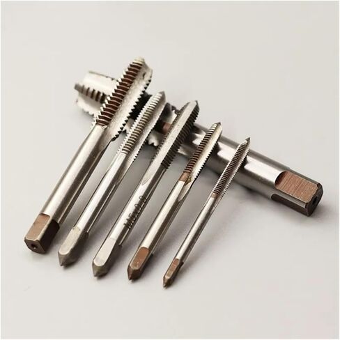 Threaded Taps 1/2-12 13 14 16 18 20 24 27 28 32 36 40 UNF UNS UNC UN UNEF Right Hand Tap TPI Threading Tools Mold Machining(36 UNS,5Pcs) in Saudi Arabia