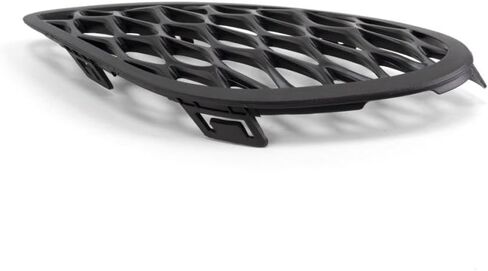 KarParts360 For Dodge Charger Fog Light Cover 2015 2016 2017 Driver and Passenger Side Pair/Set | Plastic | w/Hood Scoop | Textured Black | CH1038168 + CH1039168 | 68280493AA + 68280492AA in Saudi Arabia