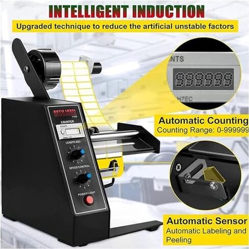 آلة تقشير الملصقات التلقائية مع سرعة قابلة للتعديل والعد التلقائي ، لتطبيق التسمية الفعال في مختلف الصناعات in Kuwait