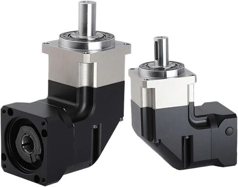 Speed Reducer Corner Reducer Planetary Gearbox Helical Gear Right Angled Step-Down Reducer for 200W,400W,600W 60 Servo Nema23 Stepper Motor(Ratio 5 to 1,11mm Input) in Saudi Arabia