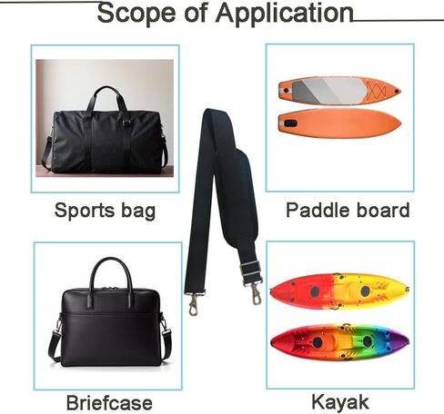 SUP Carrying Adjustable Strap，Paddle Board Accessories for Paddle Board、 Kayak、Surfboard、Bags and Other Heavy Packages in Saudi Arabia