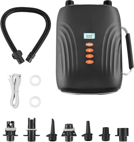 مضخة لوح مجداف 20psi ، ومضخة الهواء الكهربائية ذات البطارية القابلة لإعادة الشحن ، ومضخة الهواء الكهربائية المزدوجة مع وظيفة الانكماش التلقائي ، ومثالية للوحة مجداف قابلة للنفخ والخيمة والفراش in Kuwait