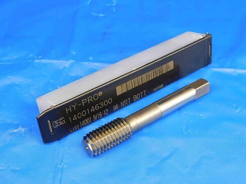 M & J Tooling LLC OSG 9/16 12 GH4-B HSS Thread Forming TAP 1 Straight FL .5625 1400146300 HY-PRO - BR3493AY3 in Saudi Arabia