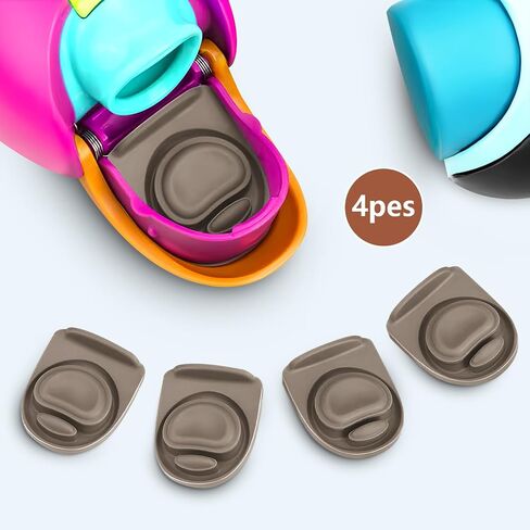 4pcs Replacement Stopper Compatible with Owala FreeSip 24oz 32oz 40oz, BPA-Free Silicone Water Bottle Lid Gaskets Replacement for 19/24/32/40oz Bottle Mouth Cap Stopper Seal Parts Accessories in Saudi Arabia
