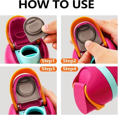 4pcs Replacement Stopper Compatible with Owala FreeSip 24oz 32oz 40oz, BPA-Free Silicone Water Bottle Lid Gaskets Replacement for 19/24/32/40oz Bottle Mouth Cap Stopper Seal Parts Accessories in Saudi Arabia