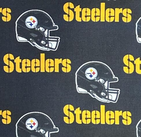 Pittsburgh Football Dog Bandana (Large) in Saudi Arabia
