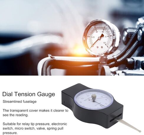Dial Tension Meter Pocket Tester SEN-10-2 10N Double Pointer for Electrical Mechanical Automotive Applications Industrial Use in Saudi Arabia
