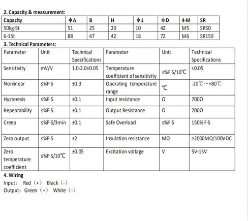 DYMH-101 Inline Load Cell Compression and Tension Bidirectional Test Weight Sensor 50 100 200 300 500kg 1 2 3 5 Ton(200kg) in Kuwait