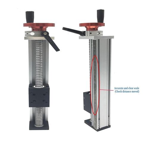 Double nut Ball Screw Control Machine C7 Ball Screw SFU1605 Manual Linear Rail Guide Effective Stroke 50~1000mm MGN12R Guide MGW12C Handwheel Sliding Table(900MM Stroke) in Kuwait