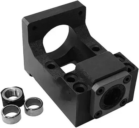 Double nut Ball Screw Control Machine Ball Screw SFU2005 150-1000mm HGR25 Linear Rail HR25+BF15 HM15-86 for Nema 34 Motor Seat+Coupler DSG20H for Parts(300mm) in Saudi Arabia