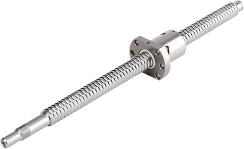 Screw Stainless Steel Ball Screw Single Waist Nut Processed Ends Ball Screw Nut Machined + 1200-1500mm SFU4010 Ball Screw(1350MM) in Saudi Arabia