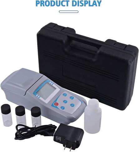 Turbidimeter, Digital Turbidimeter with Backlight LED Display, Turbidity Tester for Swimming Pool, Food Industry, Laboratory, Water Plant 0~1000NTU in Saudi Arabia