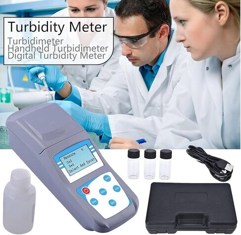 Turbidimeter, Digital Turbidimeter with Backlight LED Display, Turbidity Tester for Swimming Pool, Food Industry, Laboratory, Water Plant in Saudi Arabia