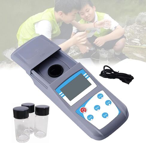 Laboratory Turbidity Meter,Portable Turbidity Tester,Measuring Range 0~1000 NTU, 90° Scattered Light,Data Storage Function,Swimming Pool Laboratory in Saudi Arabia