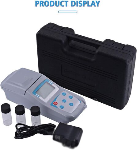 Laboratory Turbidity Meter,Portable Turbidity Tester,Measuring Range 0~1000 NTU, 90° Scattered Light,Data Storage Function,Swimming Pool Laboratory in Saudi Arabia