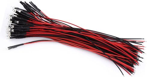 LED LED ، واضحة للمياه ، وتوفير الطاقة ، والكابل المرن مع الثنائيات LED المنتشرة ، و 50 قطعة ألعاب لإضاءة الهوايات في الصناعة (3 مم) in Saudi Arabia