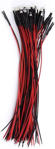 LED LED ، واضحة للمياه ، وتوفير الطاقة ، والكابل المرن مع الثنائيات LED المنتشرة ، و 50 قطعة ألعاب لإضاءة الهوايات في الصناعة (3 مم) in Saudi Arabia