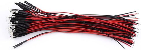 LED LED ، واضحة للمياه ، وتوفير الطاقة ، والكابل المرن مع الثنائيات LED المنتشرة ، و 50 قطعة ألعاب لإضاءة الهوايات في الصناعة (3 مم) in Saudi Arabia