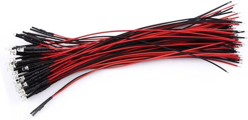 LED LED ، واضحة للمياه ، وتوفير الطاقة ، والكابل المرن مع الثنائيات LED المنتشرة ، و 50 قطعة ألعاب لإضاءة الهوايات في الصناعة (3 مم) in Saudi Arabia
