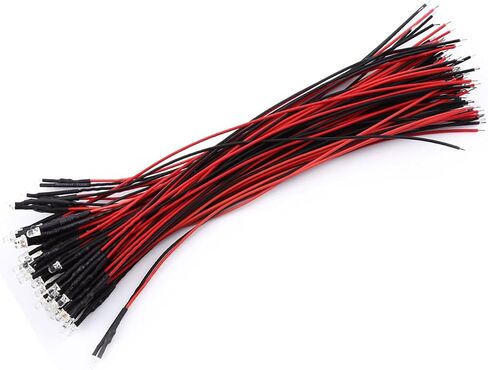 LED LED ، واضحة للمياه ، وتوفير الطاقة ، والكابل المرن مع الثنائيات LED المنتشرة ، و 50 قطعة ألعاب لإضاءة الهوايات في الصناعة (3 مم) in Saudi Arabia
