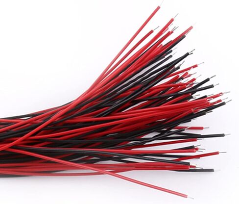 Prewired LED, Water Clear, Energy Saving, Flexible Cable with Diffused LED Diodes, 50 Pieces Toys for Hobby Lighting in Industry (5mm) in Saudi Arabia