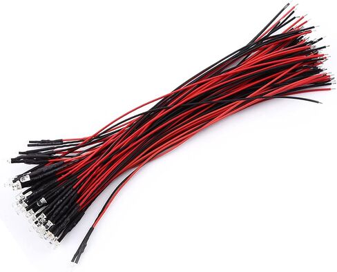 LED LED ، واضحة للمياه ، وتوفير الطاقة ، والكابل المرن مع الثنائيات LED المنتشرة ، و 50 قطعة ألعاب لإضاءة الهوايات في الصناعة (3 مم) in Saudi Arabia