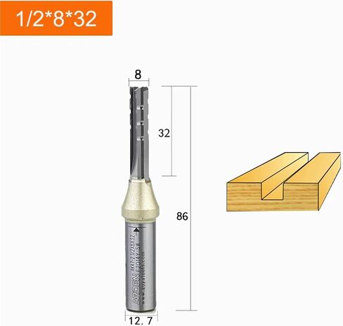 Arden 3 flutes tct جهاز التوجيه المستقيم بتات 3 شحن CNC Crbide Crbide Crbide for Wood MDF Multilayer Board (22mm) in Saudi Arabia