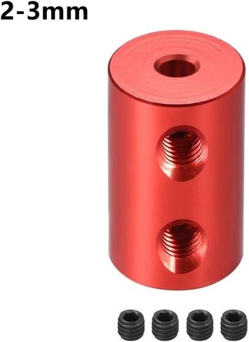 1pc Brass Rigid Motor Shaft Coupling Coupler Transmission Connector Sleeve Adapter(3.17mm to 4mm) in Kuwait