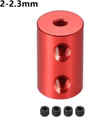 1pc Brass Rigid Motor Shaft Coupling Coupler Transmission Connector Sleeve Adapter(3.17mm to 4mm) in Saudi Arabia