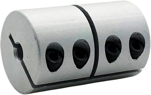1pcs Rigid Clamping Coupling D25 L40 Aluminum Alloy Screw Motor Engraving Machine Coupling(8mmX10mm) in Saudi Arabia