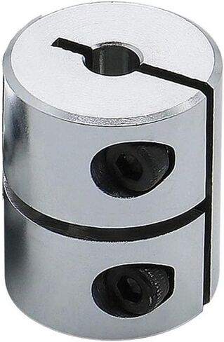 1pc D32L32 Aluminium Rigid Coupler 6mm to 16mm Lead Screw 3D Printer Electric Motor Coupling(6x12.7mm) in Saudi Arabia