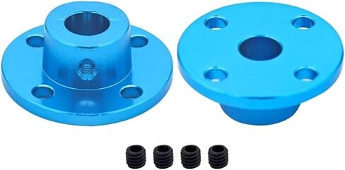 2pcs 8mm Inner Diameter L13 D16 Rigid Flange Coupling Motor Guide Shaft Coupler Motor Connector for DIY Parts in Saudi Arabia