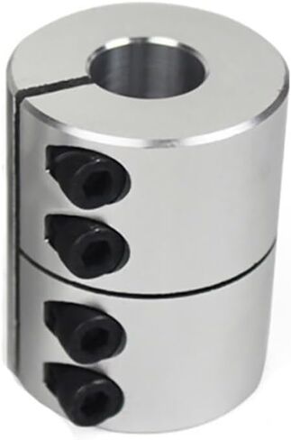 1pcs OD 40mm Rigid Shaft Coupling Length 50mm Bore 10mm 12mm 13mm 14mm 15mm 16mm 17mm 18mm Clamping Jaw Motor Shaft Joint(13 x 22 mm) in Kuwait