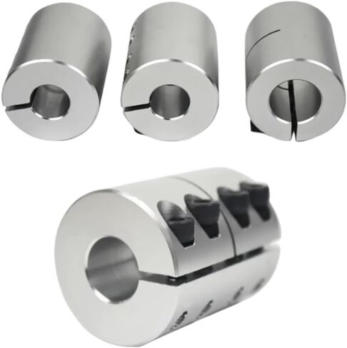 1pcs OD 40mm Rigid Shaft Coupling Length 50mm Bore 10mm 12mm 13mm 14mm 15mm 16mm 17mm 18mm Clamping Jaw Motor Shaft Joint(13 x 22 mm) in Kuwait