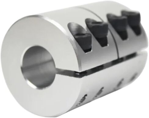 1pcs OD 40mm Rigid Shaft Coupling Length 50mm Bore 10mm 12mm 13mm 14mm 15mm 16mm 17mm 18mm Clamping Jaw Motor Shaft Joint(13 x 22 mm) in Saudi Arabia