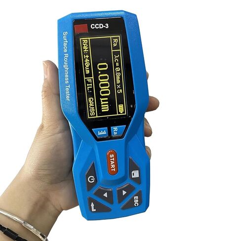 Surface Profilometer Surface Roughness Tester with 20 Testing Parameters Measuring Range Ra 0.005-16.000μm Rz 0.02-160.00μm Indication Accuracy 0.001μm Error ≤(±10)% in Saudi Arabia