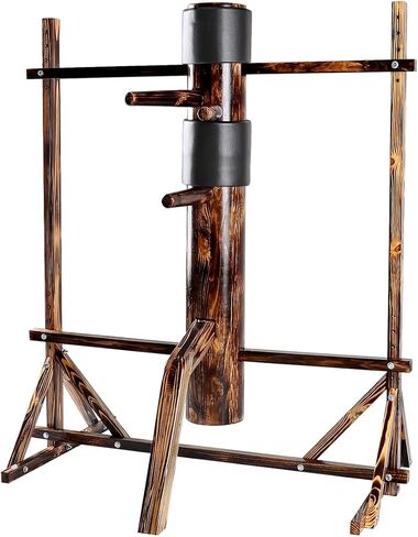Wood Wing Chun Adjustable Frame Target Training Dummy IP Man Martial Art Kung Fu in Saudi Arabia