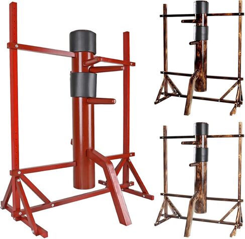 Wood Wing Chun Adjustable Frame Target Training Dummy IP Man Martial Art Kung Fu in Saudi Arabia