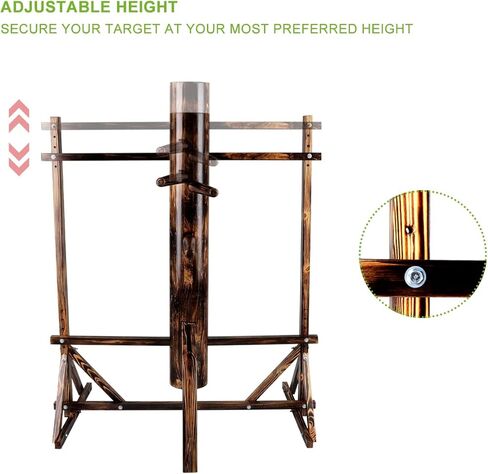 Wood Wing Chun Adjustable Frame Target Training Dummy IP Man Martial Art Kung Fu in Saudi Arabia