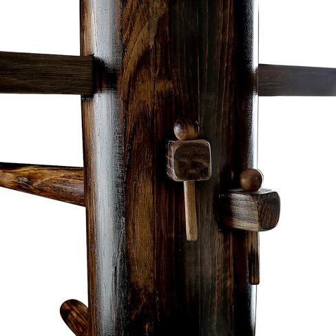 Wood Wing Chun Adjustable Frame Target Training Dummy IP Man Martial Art Kung Fu in Saudi Arabia