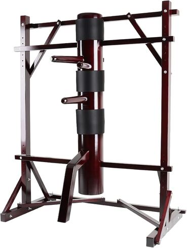 Wood Wing Chun Adjustable Frame Target Training Dummy IP Man Martial Art Kung Fu in Saudi Arabia