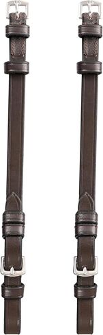 Exion Bridle Cheek Packs مع تثبيت مشبك (4/8 "، 13 مم) (غرز مطابق) ، قطعة خد بديلة in Saudi Arabia