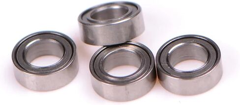 4pcs Ball Bearing MR74ZZ 4 * 7 * 2.5 4x7x2.5mm Metal Shield Ball Bearing in Saudi Arabia