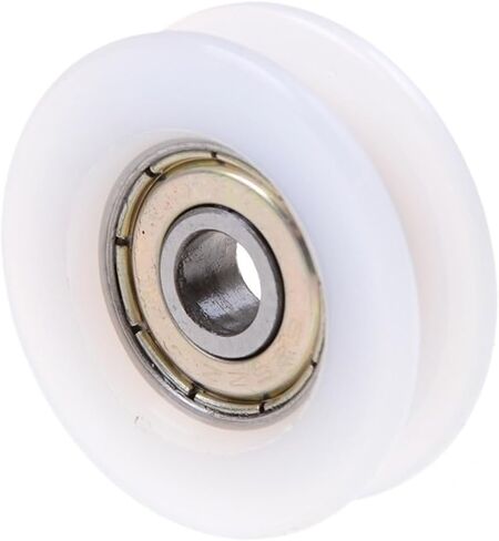 1pc 6 * 30 * 10mm U Groove Metal Shield Nylon Nylon Bulley Ball Ball Roller in Saudi Arabia
