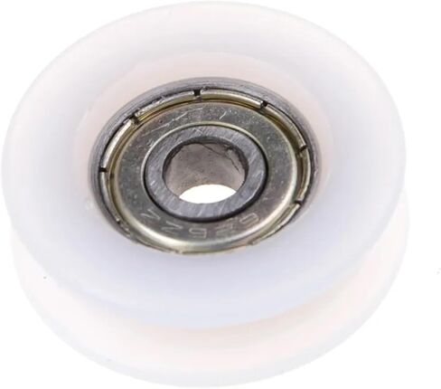 1pc 6 * 30 * 10mm U Groove Metal Shield Nylon Nylon Bulley Ball Ball Roller in Saudi Arabia